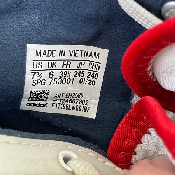 Adidas Crazyflight USA Volleyball Shoes Women's 7.5 Red White Blue - Picture 12 of 12